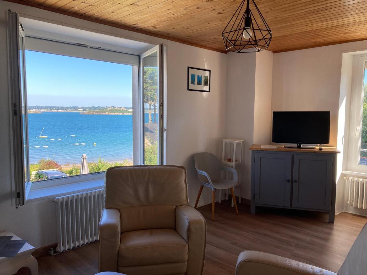 Roscanvel: Duplex Dans Maison Vue Merアパートメント エクステリア 写真