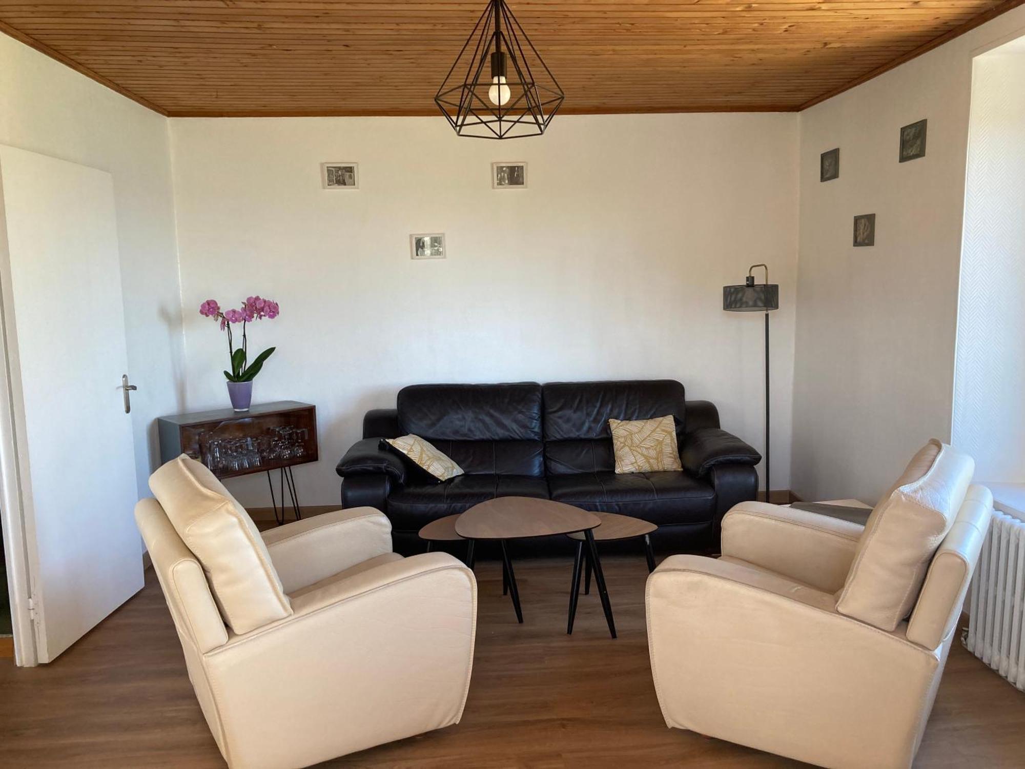 Roscanvel: Duplex Dans Maison Vue Merアパートメント エクステリア 写真